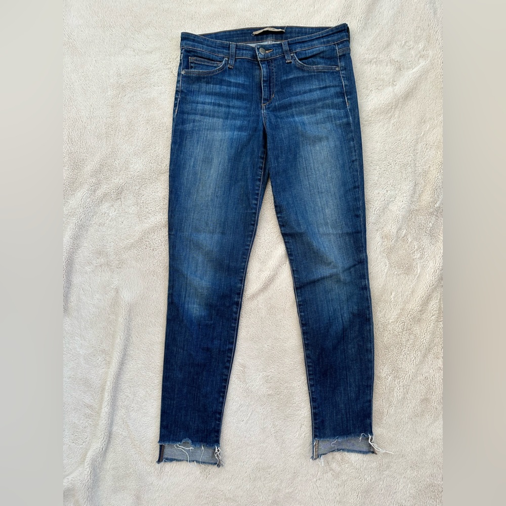 Joe’s Jeans Petite Skinny Chewed Hem Jeans